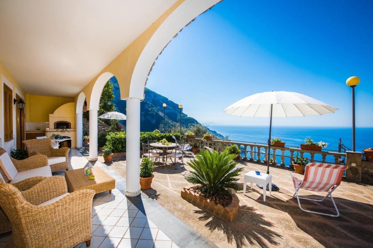 Villa Savina - Elegant Family Villa Overlooks Amalfi Coast - Позитано Екстериор снимка
